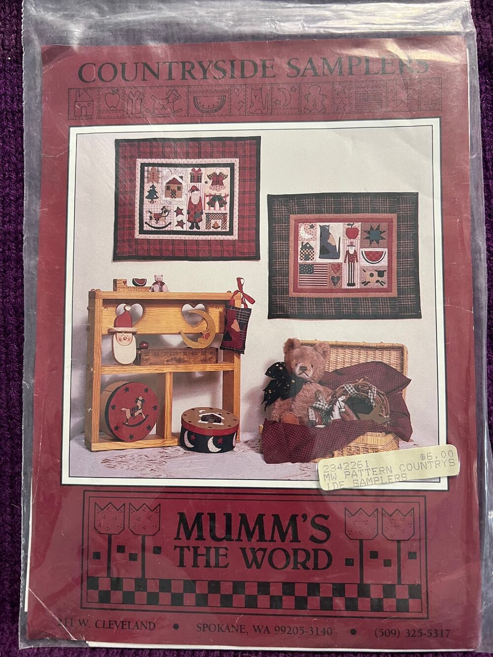 Debbie Mumm countryside or chirstmas sampler quilt pattern